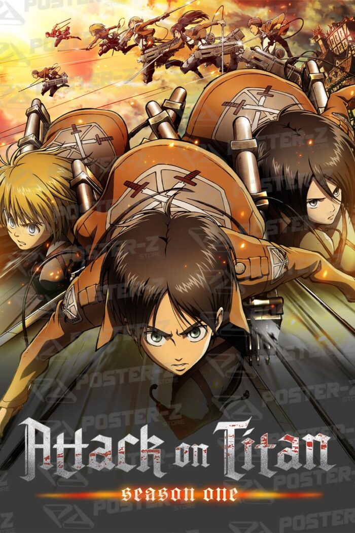 Attack on Titan Poster-Z -Store-DZ Algerie Algeria by ITsup-DZ