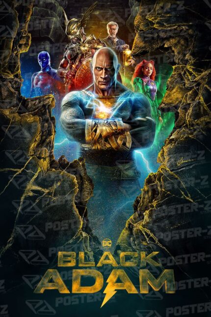 DC Black Adam Poster-Z -Store-DZ Algerie Algeria by ITsup-DZ