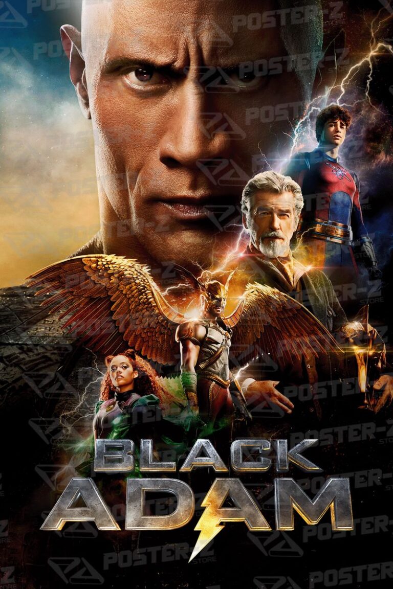 DC Black Adam Poster-Z -Store-DZ Algerie Algeria by ITsup-DZ