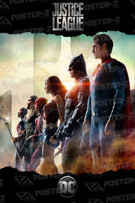 DC Justice League Poster-Z -Store-DZ Algerie Algeria by ITsup-DZ