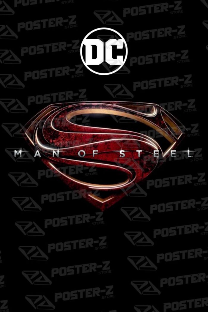 DC Man Of Steel Poster-Z -Store-DZ Algerie Algeria by ITsup-DZ