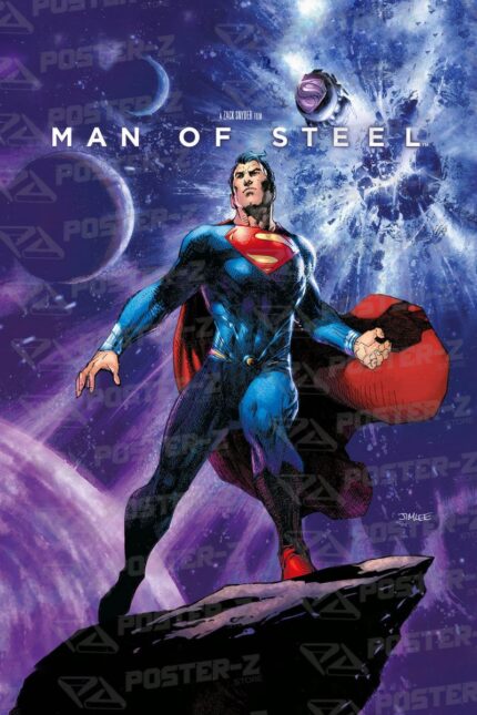 DC Man Of Steel Poster-Z -Store-DZ Algerie Algeria by ITsup-DZ