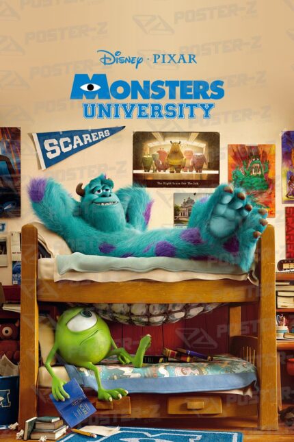 Disney Monsters University Poster-Z -Store-DZ Algerie Algeria by ITsup-DZ