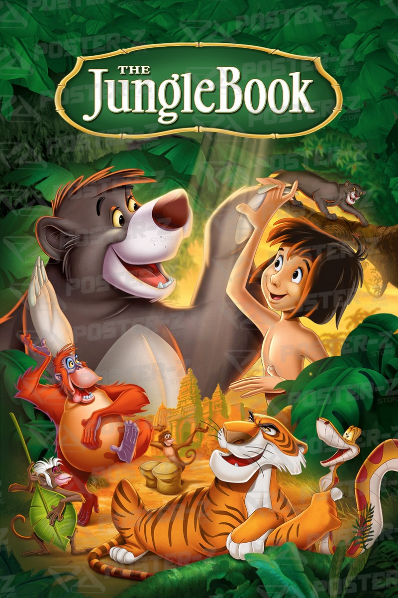 Disney The Jungle Book Poster-Z -Store-DZ Algerie Algeria by ITsup-DZ