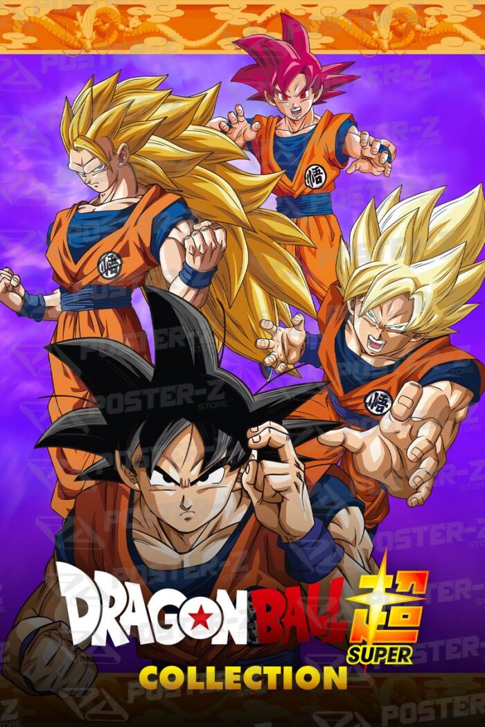 Dragon Ball Saga Dragon Ball Super Collection Poster-Z -Store-DZ Algerie Algeria by ITsup-DZ