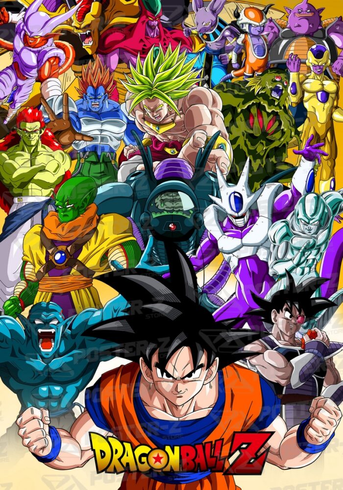 Dragon Ball Saga Dragon Ball Z Poster-Z -Store-DZ Algerie Algeria by ITsup-DZ