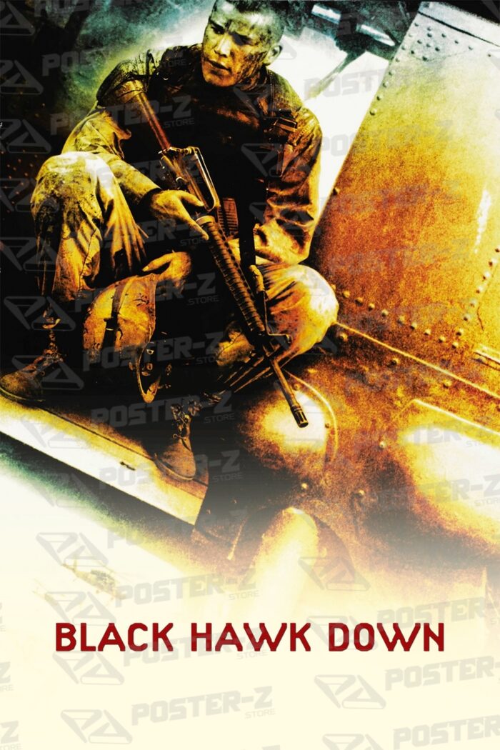 Golden Black Hawk Down Poster-Z -Store-DZ Algerie Algeria by ITsup-DZ