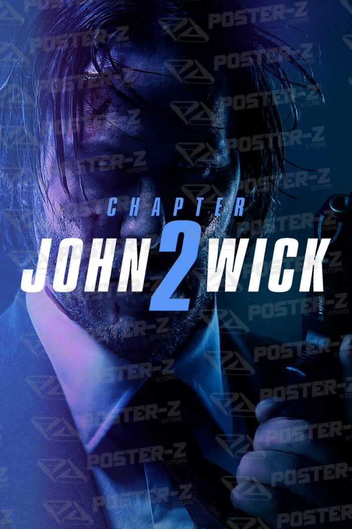 Golden John Wick - Chapter 2 Poster-Z -Store-DZ Algerie Algeria by ITsup-DZ