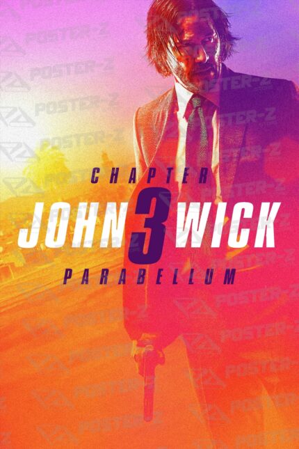 Golden John Wick - Chapter 3 Poster-Z -Store-DZ Algerie Algeria by ITsup-DZ