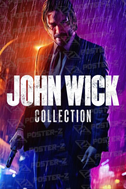 Golden John Wick - Collection Poster-Z -Store-DZ Algerie Algeria by ITsup-DZ