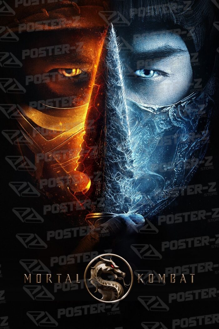 Golden Mortal Kombat Poster-Z -Store-DZ Algerie Algeria by ITsup-DZ