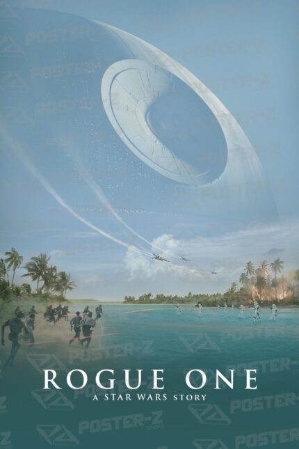 Golden Star Wars - Rogue One Poster-Z -Store-DZ Algerie Algeria by ITsup-DZ