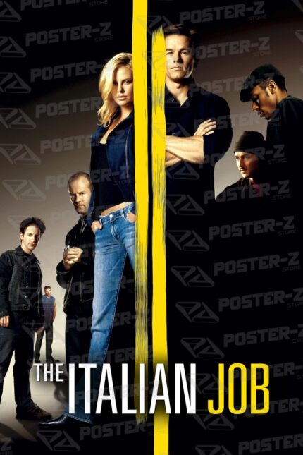 Golden The Italian Job Poster-Z -Store-DZ Algerie Algeria by ITsup-DZ