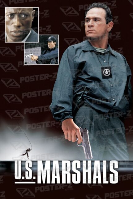 Golden U.S. Marshals Poster-Z -Store-DZ Algerie Algeria by ITsup-DZ