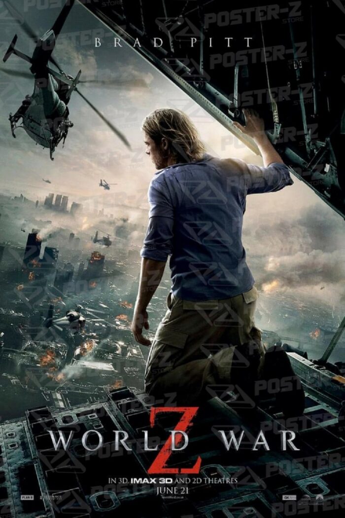 Golden World War Z Poster-Z -Store-DZ Algerie Algeria by ITsup-DZ