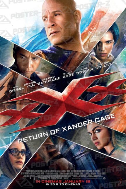 Golden xXx - Return of Xander Cage Poster-Z -Store-DZ Algerie Algeria by ITsup-DZ