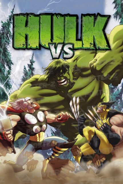 Hulk VS Thor VS Wolverine Poster-Z -Store-DZ Algerie Algeria by ITsup-DZ