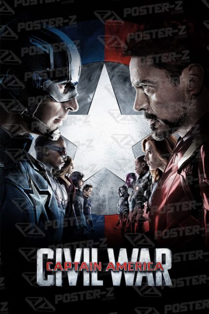 Marvel Captain America - Civil War Poster-Z -Store-DZ Algerie Algeria by ITsup-DZ