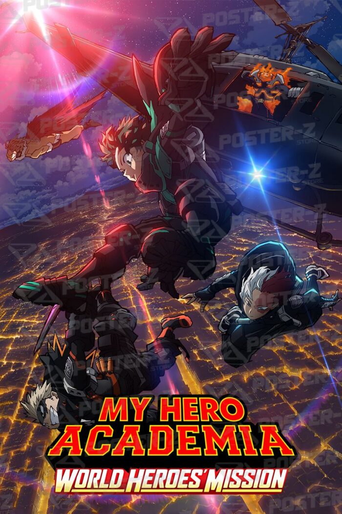 My Hero Academia - World Heroes' Mission Poster-Z -Store-DZ Algerie Algeria by ITsup-DZ