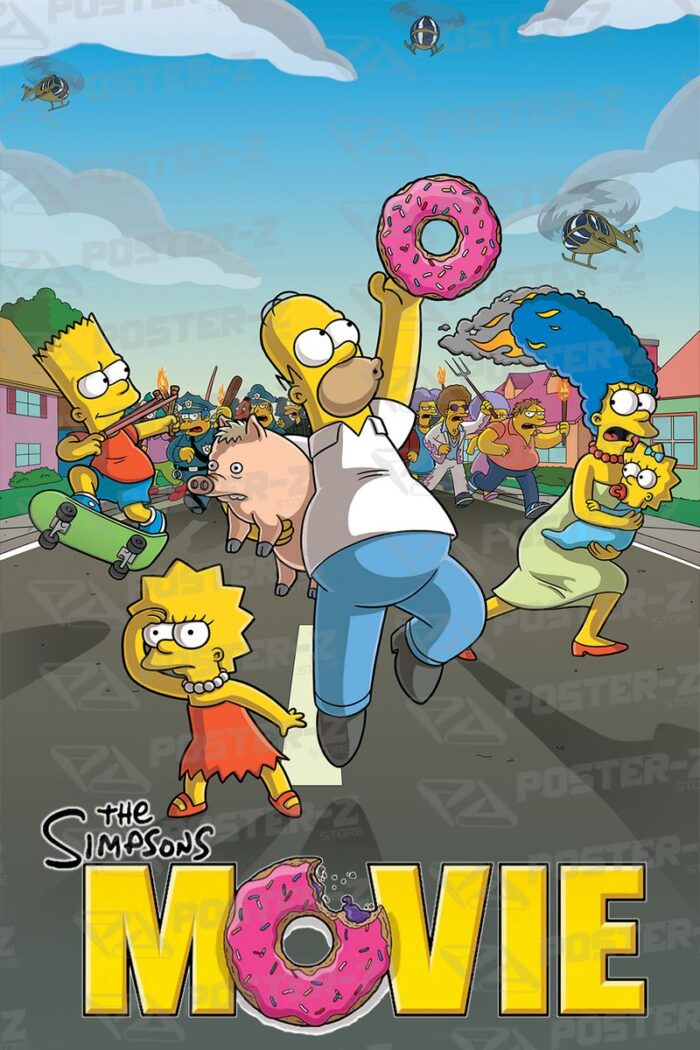 The Simpsons The Simpsons - The Movie Poster-Z -Store-DZ Algerie Algeria by ITsup-DZ