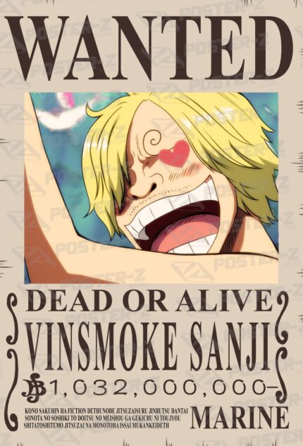 One Piece One Piece - Wanted Poster-Z -Store-DZ Algerie Algeria by ITsup-DZ