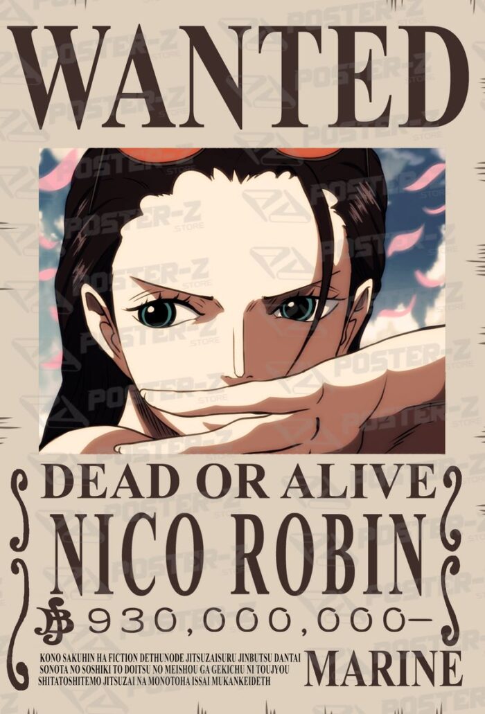 One Piece One Piece - Wanted Poster-Z -Store-DZ Algerie Algeria by ITsup-DZ