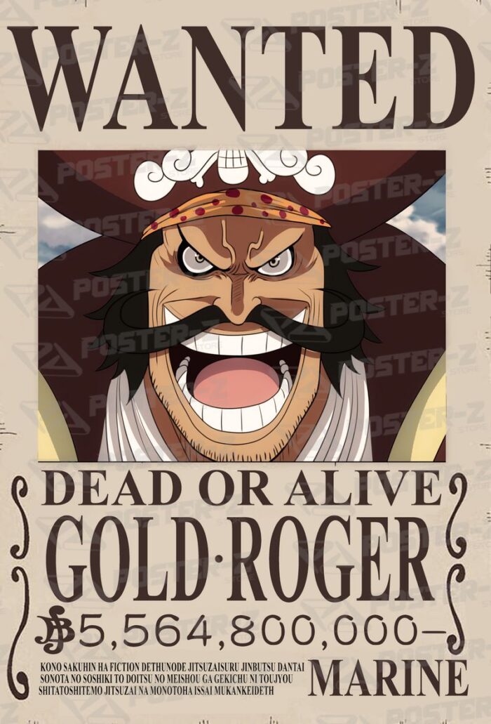 One Piece One Piece - Wanted Poster-Z -Store-DZ Algerie Algeria by ITsup-DZ