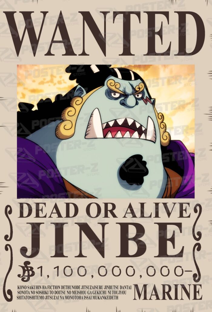 One Piece One Piece - Wanted Poster-Z -Store-DZ Algerie Algeria by ITsup-DZ