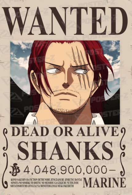 One Piece One Piece - Wanted Poster-Z -Store-DZ Algerie Algeria by ITsup-DZ