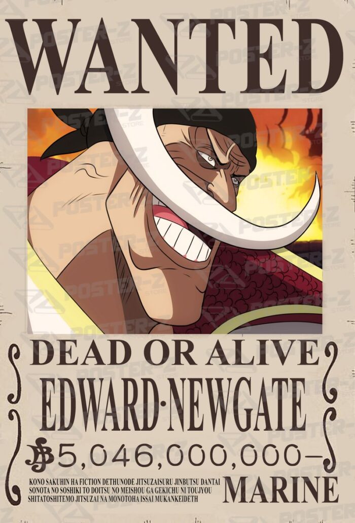 One Piece One Piece - Wanted Poster-Z -Store-DZ Algerie Algeria by ITsup-DZ