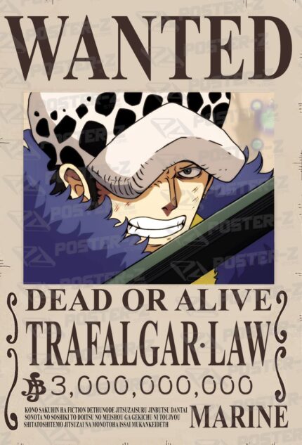 One Piece One Piece - Wanted Poster-Z -Store-DZ Algerie Algeria by ITsup-DZ